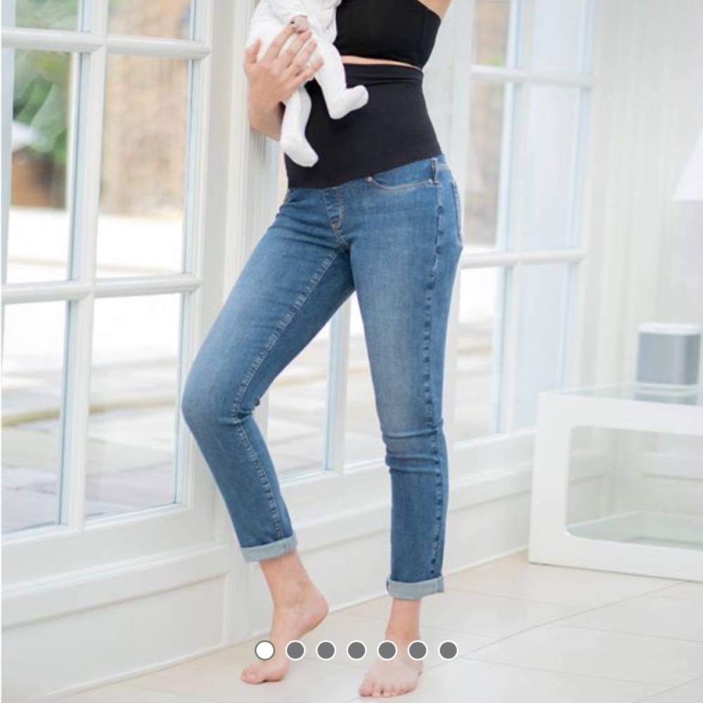 Seraphine post maternity boyfriend shaping jeans